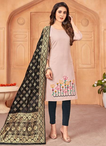 Cream Colour Ice Cream Rahul NX New Latest Designer Ethnic Wear Handloom Slab Salwar Suit Collection 1001